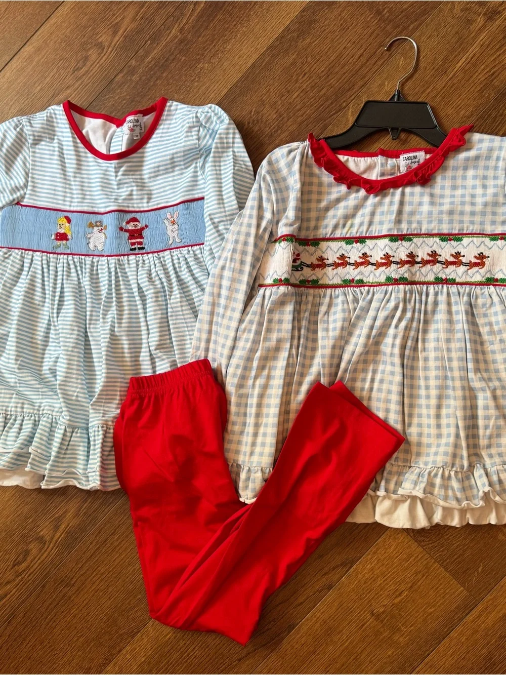 Christmas smock set